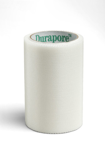 Medical Tape 3M Durapore Single Use Roll Silk-Like Cloth 2 Inch X 1-1/2 Yard White NonSterile 1538S-2 Box/50