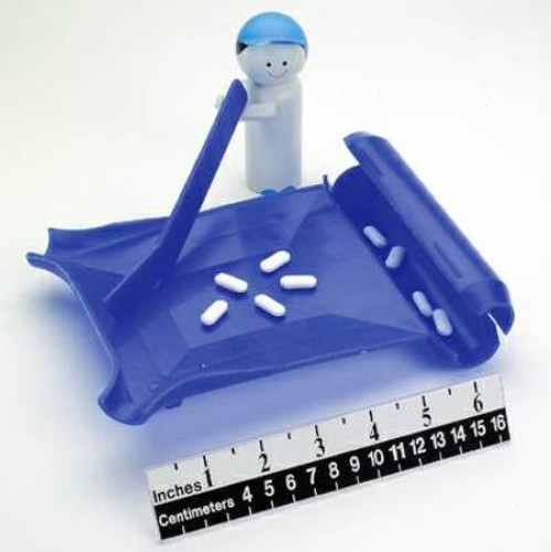 Ambidextrous Pill Counter 7-3/4 X 6-1/4 X 1-1/2 Inch Polyethylene With Spatula 12261 Each/1