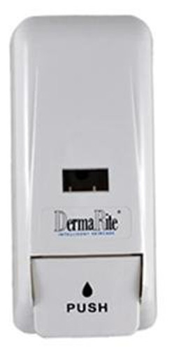 Hand Hygiene Dispenser DermaRite White Manual Push 1000 mL Wall Mount 1800 Each/1