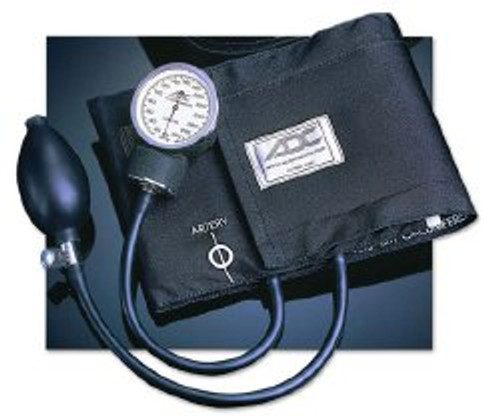 Aneroid Sphygmomanometer with Cuff Prosphyg 2-Tubes Pocket Size Hand Held Small Adult / Child Size 10 Cuff 760-10SABK Each/1