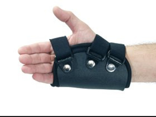Boxer Fracture Splint with MP Extension Freedom Comfort Kydex / T-Foam Left Hand Black Medium 5112 Each/1