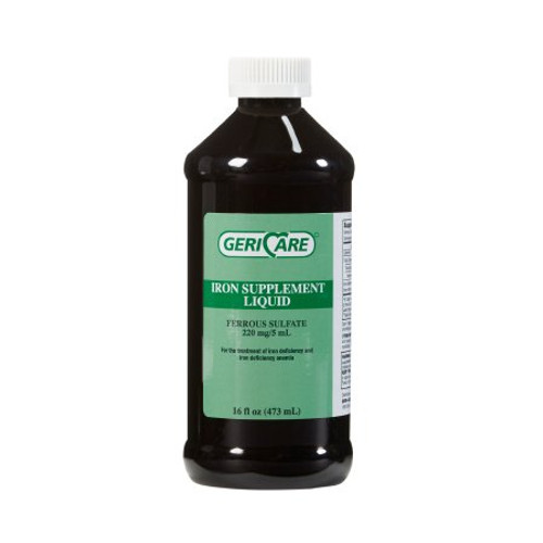 Mineral Supplement Geri-Care Iron 220 mg Strength Liquid 16 oz. Q701-16-GCP