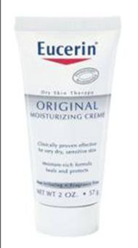 Hand and Body Moisturizer Eucerin Original 2 oz. Tube Unscented Cream 72140003868 Each/1