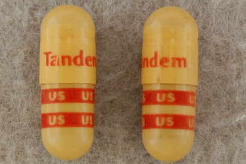 Mineral Supplement Tandem Iron 162 mg Strength Capsule 90 per Bottle 52747090090 Bottle/1