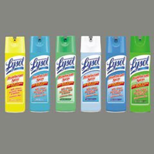 Professional Lysol Surface Disinfectant Alcohol Based Aerosol Spray Liquid 19 oz. Can Original Scent NonSterile RAC04650CT