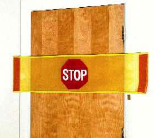 Door Sign Restricted Access AliMed STOP 76841 Pack/2