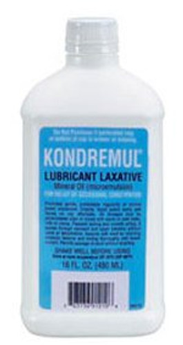 Laxative Kondremul Liquid 16 oz. Mineral Oil 63736001210 Each/1
