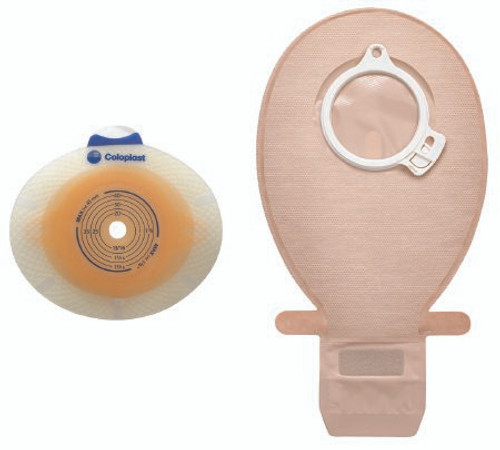 Filtered Ostomy Pouch SenSura Click Two-Piece System 8-1/2 Inch Length Maxi Closed End Without Barrier 10166 Box/30