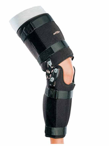 Knee Brace DonJoy Rehab TROM Small Hook and Loop Closure 14 to 18 Inch 17 Inch Length 11-0295-2-06000 Each/1