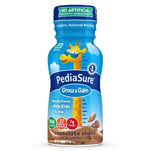 Pediatric Oral Supplement PediaSure Grow Gain Chocolate Flavor 8 oz. Bottle Ready to Use 58058