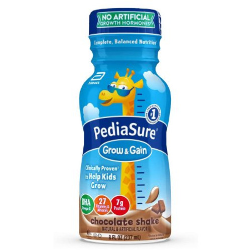 Pediatric Oral Supplement PediaSure Grow Gain Chocolate Flavor 8 oz. Bottle Ready to Use 58058 Pediatric Oral Supplement PediaSure Grow Gain Chocolate Flavor 8 oz. Bottle Ready to Use 58058