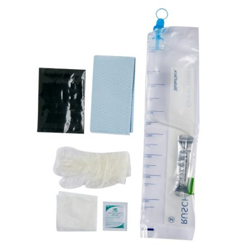 Intermittent Catheter Kit MMG H20 Closed System 14 Fr. Without Balloon Hydrophilic Coated 20096140