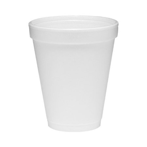 Drinking Cup Dart 10 oz. White Styrofoam Disposable 10J10