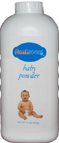 Baby Powder DawnMist 14 oz. Fresh Scent Bottle With Dispensing Cap Corn Starch BP14