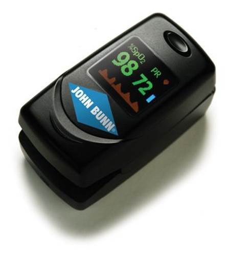 Fingertip Pulse Oximeter DigiO2 Battery Operated Audible and Visible Alarm JB02007 Each/1 Fingertip Pulse Oximeter DigiO2 Battery Operated Audible and Visible Alarm JB02007 Each/1