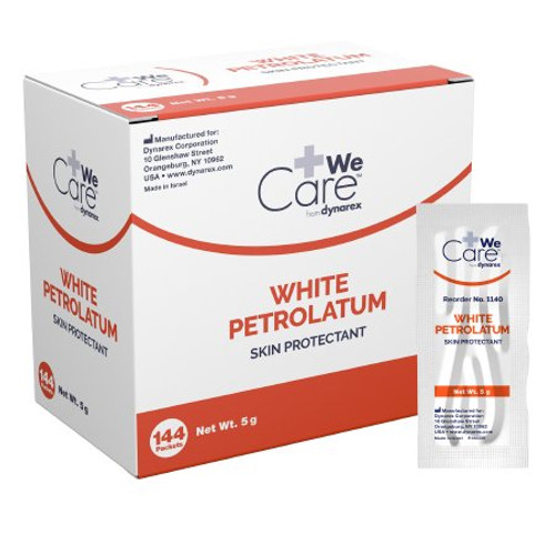 Petroleum Jelly WeCare 5 Gram Individual Packet NonSterile 1140