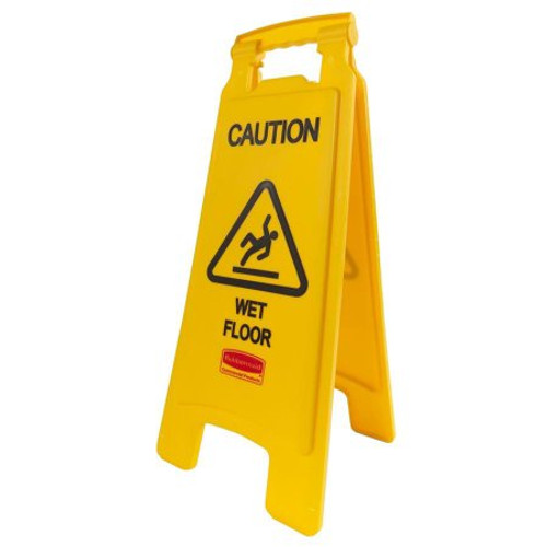 Floor Sign Caution Caution FG611277YEL Each/1