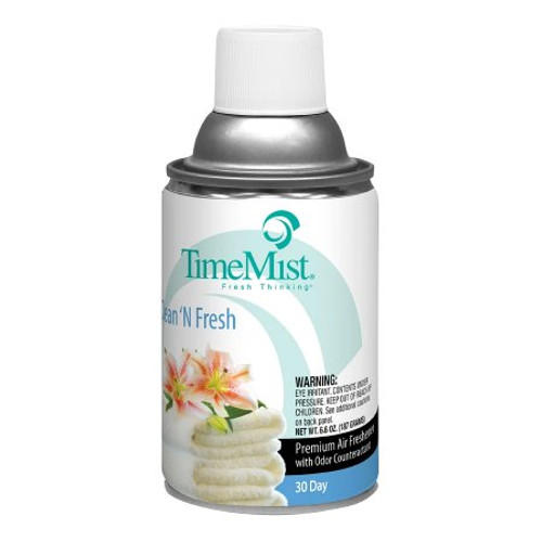 Air Freshener TimeMist Liquid 6.6 oz. Can Fresh Clean Scent 1042771 Case/12