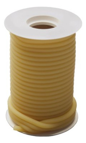 General Use Connector Tubing 50 Foot Length 0.312 Inch I.D. NonSterile Without Connector Amber Smooth OT Surface Natural Latex Rubber 3934 12 Each/1