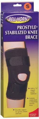 Wrist Brace Bell-Horn Stabilizing Low Profile Cotton / Elastic Left Hand Black Medium 192M Each/1