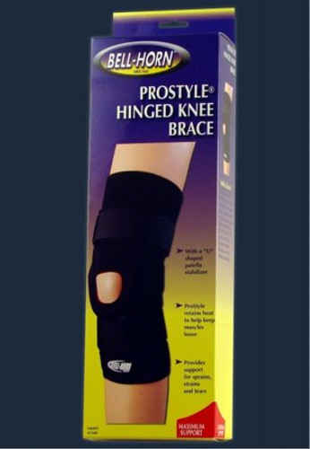 Knee Stabilizer ProStyle Small Pull-On / Hook and Loop Strap Closure 13 To 14 Inch Knee Circumference Left or Right Knee 201S Each/1