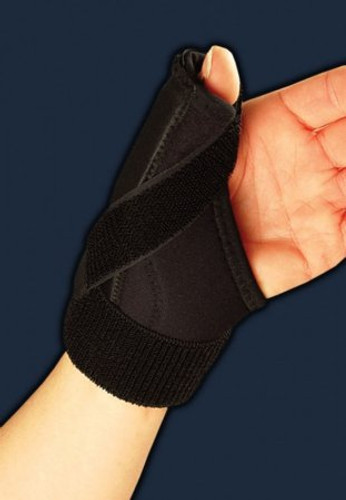 Tennis Elbow Sleeve Bell-Horn Pro Style Medium Pull-On / Hook and Loop Strap Closure Sleeve Left or Right Arm 10 to 12 Inch Elbow Circumference Black 305M Each/1