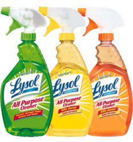 Lysol Surface Cleaner Ammoniated Pump Spray Liquid 32 oz. Bottle Lemon Breeze Scent NonSterile RAC75352CT