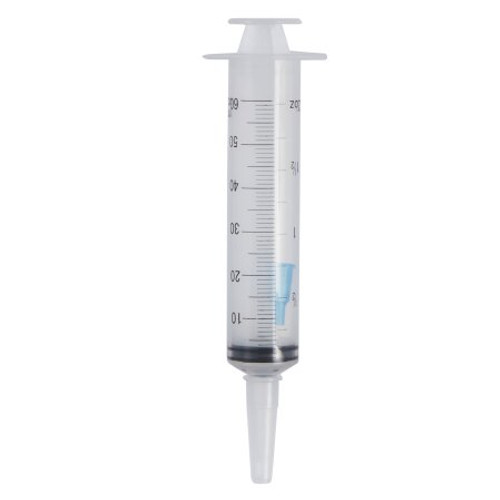 Enteral Feeding / Irrigation Syringe AMSure 60 mL Poly Pouch Catheter Tip Without Safety AS115