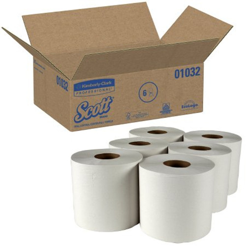 Paper Towel Scott Essential Perforated Center Pull Roll 8 X 12 Inch 01032 Case/6
