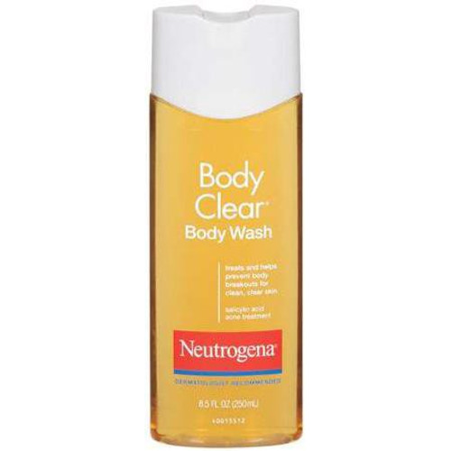 Acne Body Wash Neutrogena Body Clear 8.5 oz. Liquid 00070501117590