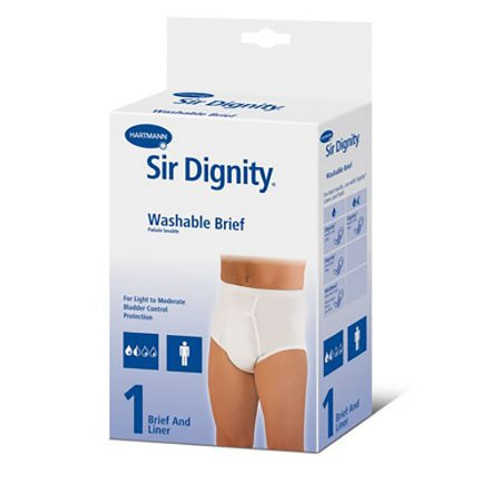 Sir Dignity Protective Underwear with Liner Male Cotton Blend Large Pull On Reusable 40213 Each/1