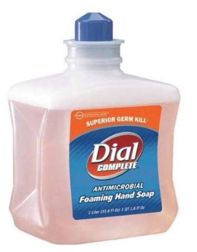 Antimicrobial Soap Dial Professional Foaming 1 000 mL Dispenser Refill Bottle Chemical Scent DIA00162