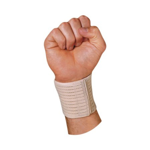 Wrist Support Wraparound / Wristlet Elastic Left or Right Wrist Beige One Size Fits Most SA1307 BEI UN Each/1