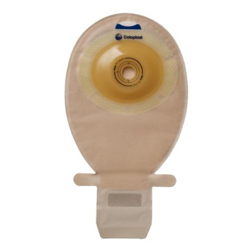 Filtered Ostomy Pouch SenSura EasiClose One-Piece System 11 1/2 Inch Length Maxi 1 Inch Stoma Drainable Convex Light Pre-Cut 15623