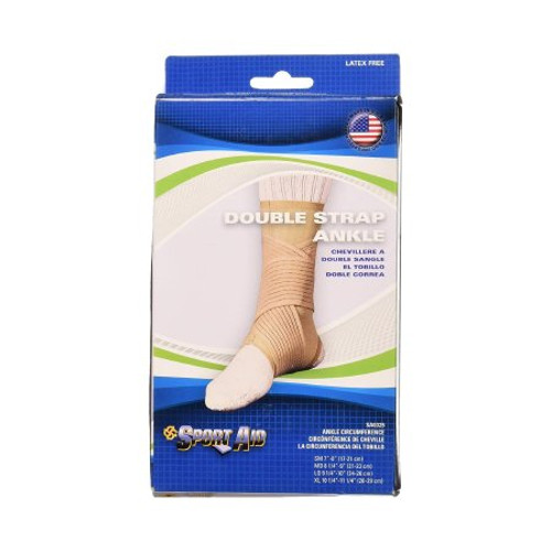 Ankle Support Sport Aid X-Large Pull-On / Hook and Loop Closure Left or Right Foot SA0325 BEI XL Each/1