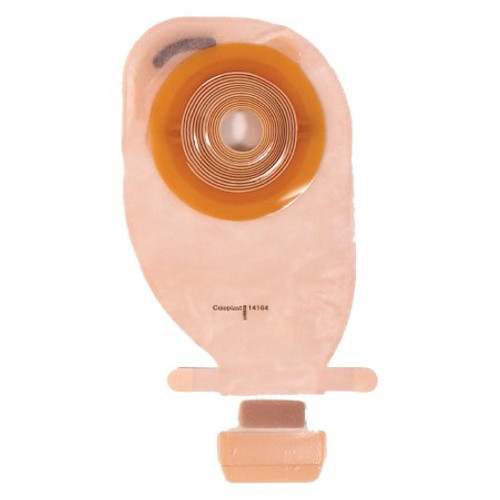Ostomy Pouch Assura EasiClose One-Piece System 11 Inch Length 15-43 mm Stoma Drainable Convex Trim To Fit 14103 Box/10