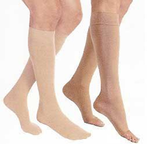 Compression Stocking JOBST Relief Knee High Medium Beige Closed Toe 114807 Pair/1