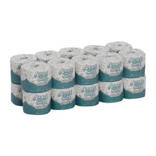 Toilet Tissue Angel Soft Ultra Professional Series White 2-Ply Standard Size Cored Roll 450 Sheets 4 X 4-1/20 Inch 16620 Case/20