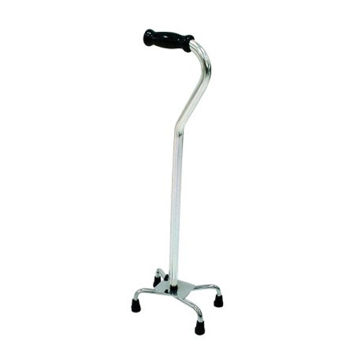 Small Base Quad Cane drive Aluminum 30 to 39 Inch Height Chrome 10316-4