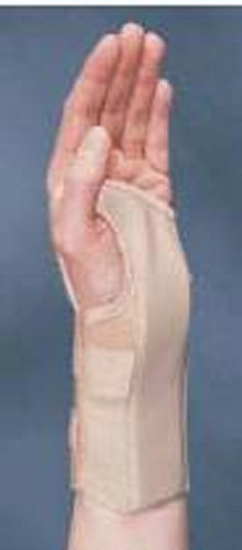 Wrist Brace Frazer Removable Palmar Stay Cotton / Elastic Right Hand Black 2X-Large 8144726 Each/1