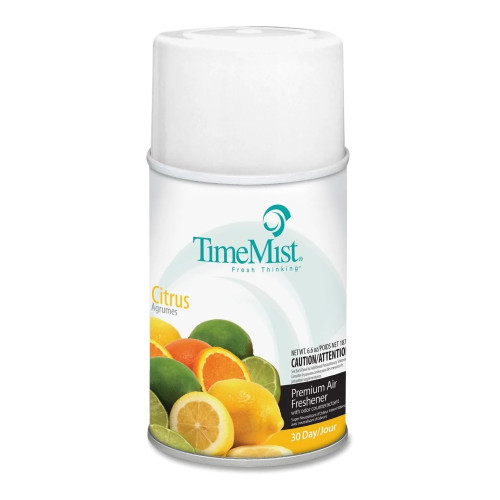 Air Freshener TimeMist Liquid 6.6 oz. Can Citrus Scent 1042781 Case/12