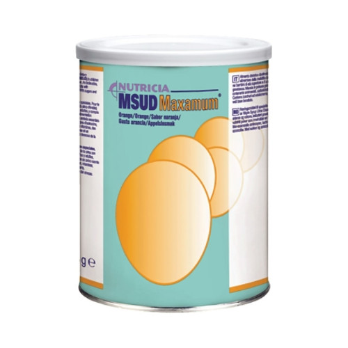MSUD Oral Supplement MSUD Maxamum Orange Flavor 454 Gram Can Powder 49815