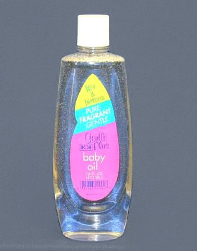 Baby Oil Gentle Plus 8 oz. Bottle Scented Oil GEN-23608C
