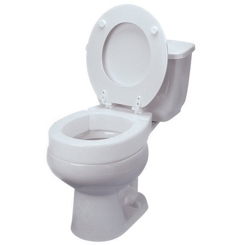 Raised Toilet Seat Tall-Ette 3 Inch Height White 350 lbs. Weight Capacity 725711000 Each/1