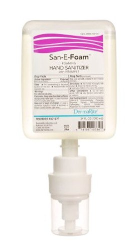 Hand Sanitizer San-E-Foam 1 000 mL Ethyl Alcohol Foaming Dispenser Refill Bottle 00107F Case/6