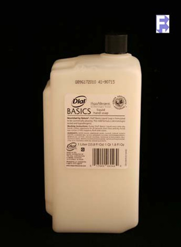 Soap Dial Professional Liquid 1 000 mL Refill Bottle Fresh Floral Scent DIA06046 Case/8