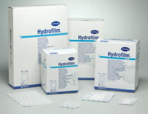 Transparent Film Dressing with Pad Hydrofilm Plus Rectangle 2 X 2-4/5 Inch 4 Tab Delivery Without Label Sterile 685770 Box/5