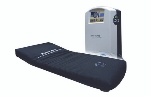 Bed Mattress Masonair LS9000 Alternating Pressure / Low Air Loss 34 X 80 X 10 Inch LS9125 Each/1