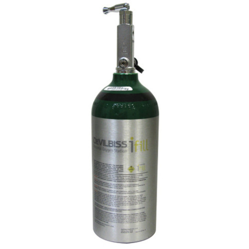 DeVilbiss iFill Oxygen Cylinder Size M6 Aluminum 535D-M6-870 Each/1