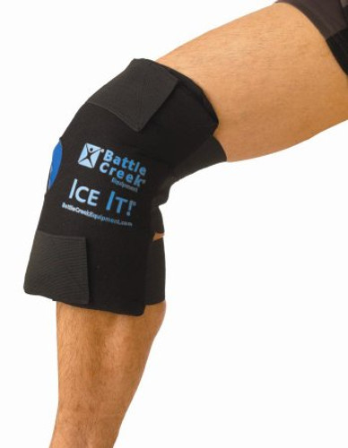 Cold Pack with Wrap Ice It MaxCOMFORT System Knee 12 X 13 Inch Fabric / Foam / Vinyl / Gel Reusable 512 Each/1